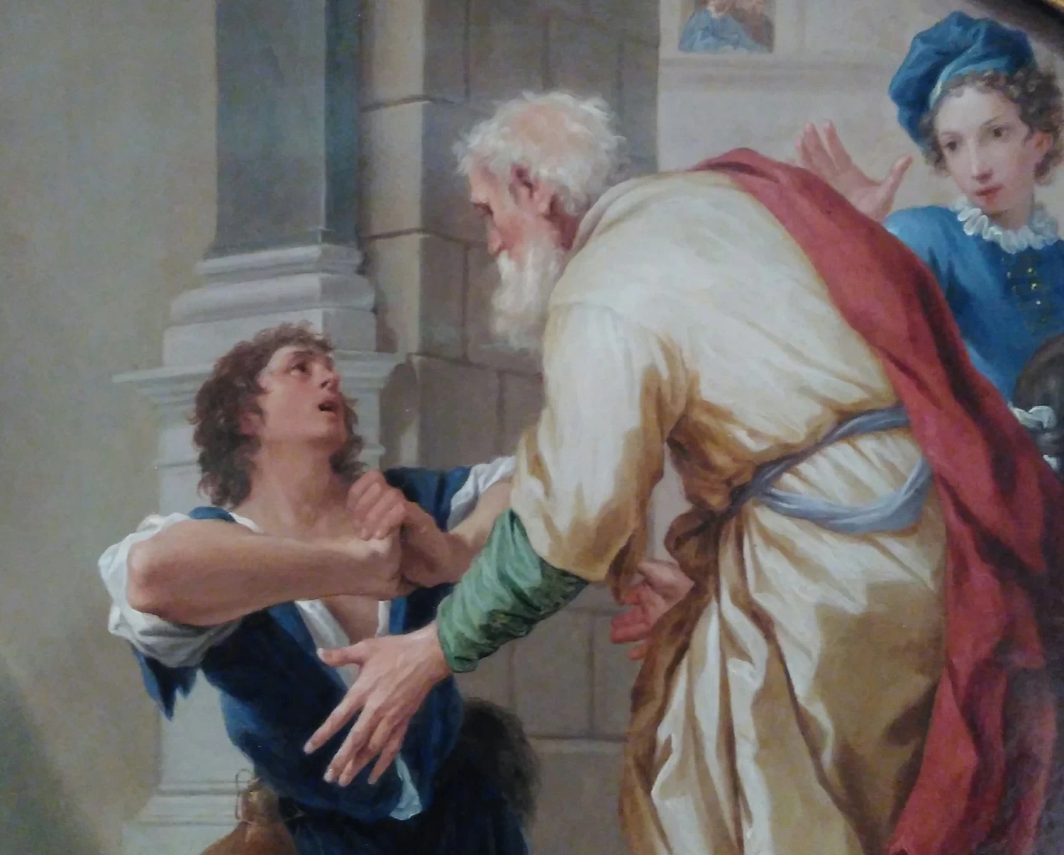 Il ritorno del figlio prodigo - dettaglio